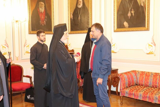 Областна администрация Разград: Представител на Областна администрация Разград участва в традиционния прием на Русенската света митрополия
