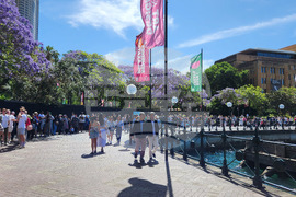 Австралия - Великобритания - крал Чарлз Трети - посещение