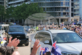 Австралия - Великобритания - крал Чарлз Трети - посещение