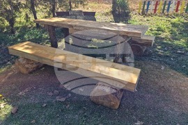 Разград - детската площадка - нови пейки