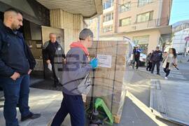 Враца - изборни бюлетини - транспортиране