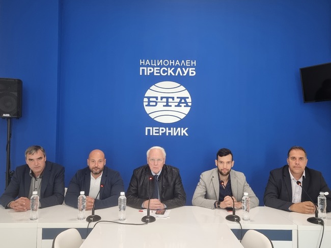 Пресконференция на коалиция от партии "БСП - Обединена левица"