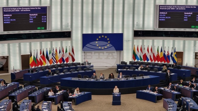 Франция - Страсбург - Европейски парламент - заседание