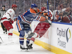 Hurricanes Oilers Hockey