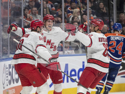 Hurricanes Oilers Hockey
