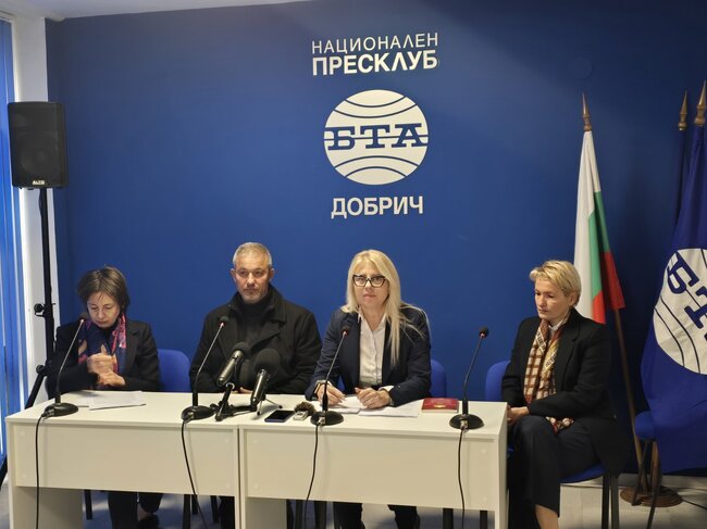 Пресконференция на кмета на община Добричка Соня Георгиева