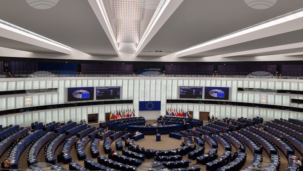 Франция - Страсбург - Европейски парламент - заседание
