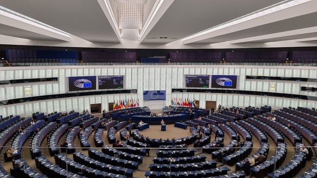 Франция - Страсбург - Европейски парламент - заседание