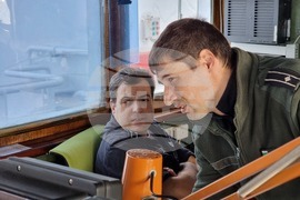 Ден 18 - сутрин - НИК 421 навлезе в акваторията на Канарските острови