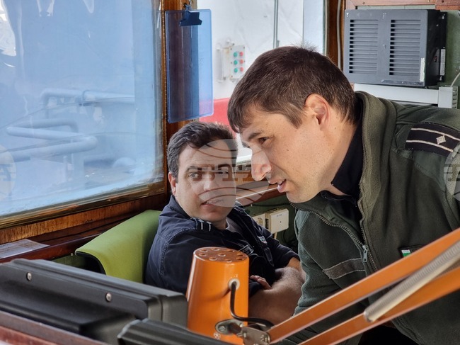 Ден 18 - сутрин - НИК 421 навлезе в акваторията на Канарските острови