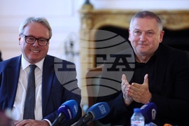 Френско посолство - Георги Господинов - пресконференция