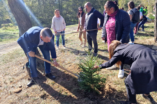 Самоков - засаждане на дървета- национална кампания