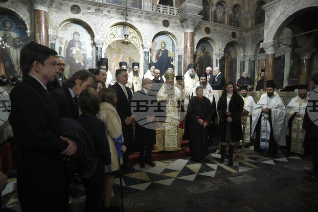 Патриаршеска катедрала "Св. Александър Невски" - Княгиня Мария Луиза - рождение - годишнина - Благодарствен молебен