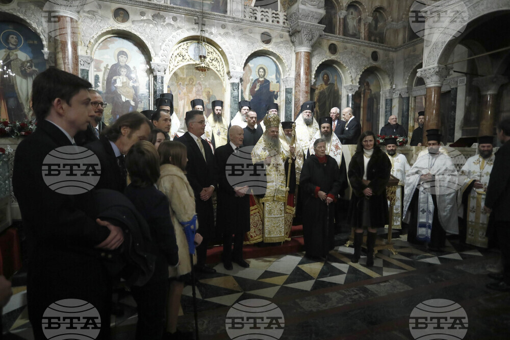 Патриаршеска катедрала "Св. Александър Невски" - Княгиня Мария Луиза - рождение - годишнина - Благодарствен молебен