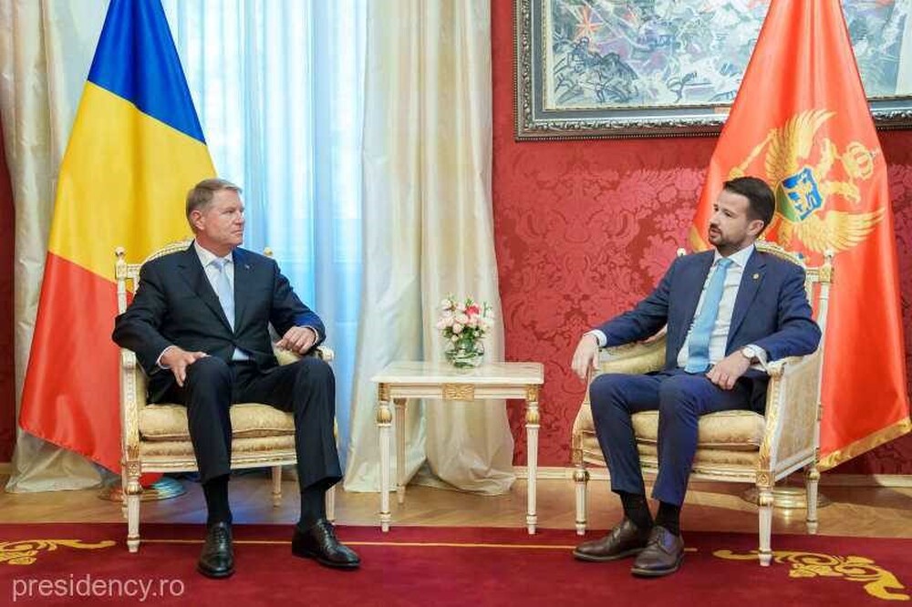 Аджерпрес: Румъния силно подкрепя процеса на разширяване на ЕС, Черна гора направи важни стъпки в преговорния процес, заяви румънският президент