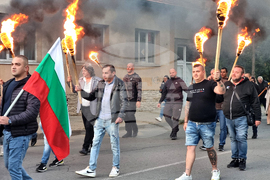 Кюстендил - ВМРО - годишнина - факелно шествие