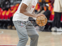 Nets Hawks Basketball