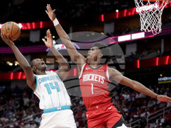 Hornets Rockets Basketball