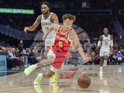 Nets Hawks Basketball
