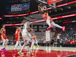 Nets Hawks Basketball