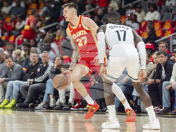Nets Hawks Basketball