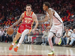 Nets Hawks Basketball