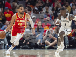 Nets Hawks Basketball