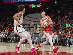 Nets Hawks Basketball