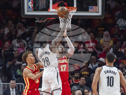 Nets Hawks Basketball