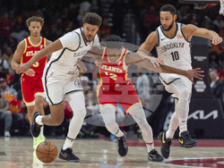 Nets Hawks Basketball