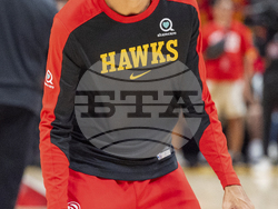 Nets Hawks Basketball