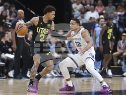 Grizzlies Jazz Basketball