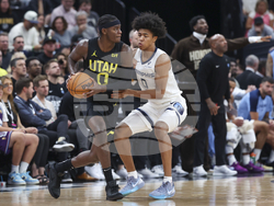 Grizzlies Jazz Basketball