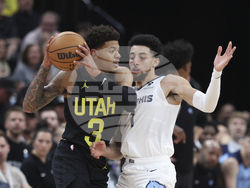 Grizzlies Jazz Basketball