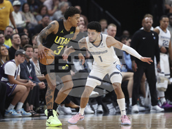 Grizzlies Jazz Basketball