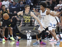Grizzlies Jazz Basketball