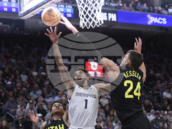 Grizzlies Jazz Basketball