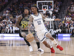 Grizzlies Jazz Basketball