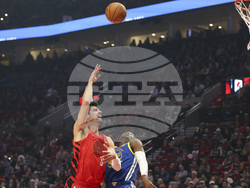 Warriors Trail Blazers Basketball