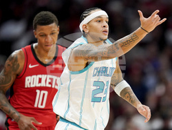 Hornets Rockets Basketball