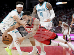 Hornets Rockets Basketball