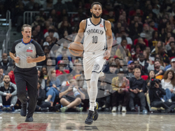 Nets Hawks Basketball
