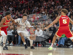Nets Hawks Basketball