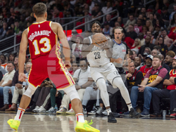 Nets Hawks Basketball