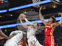 Nets Hawks Basketball