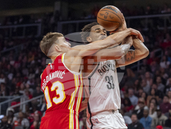 Nets Hawks Basketball