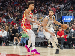 Nets Hawks Basketball
