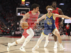 Warriors Trail Blazers Basketball