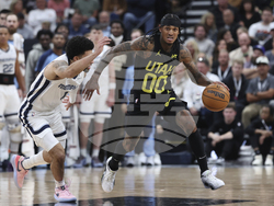 Grizzlies Jazz Basketball