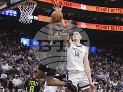 Grizzlies Jazz Basketball